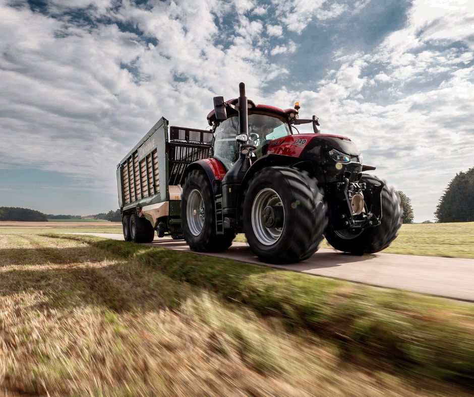 Ciągniki Case IH Optum są teraz dostępne z ulepszonym sterowaniem i dostosowanymi pakietami technologicznymi