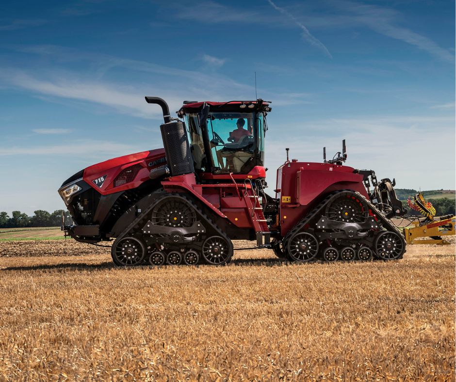 Innowacyjna konstrukcja zapewnia ciągnikowi Quadtrac 715 podwójną nagrodę Red Dot Design