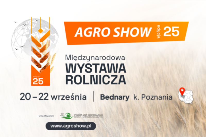 The 25th anniversary International Agricultural Exhibition AGRO SHOW